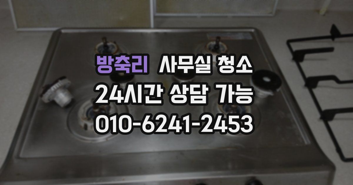 방축리 사무실 청소