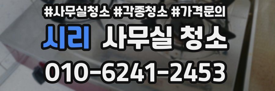 시리 사무실 청소