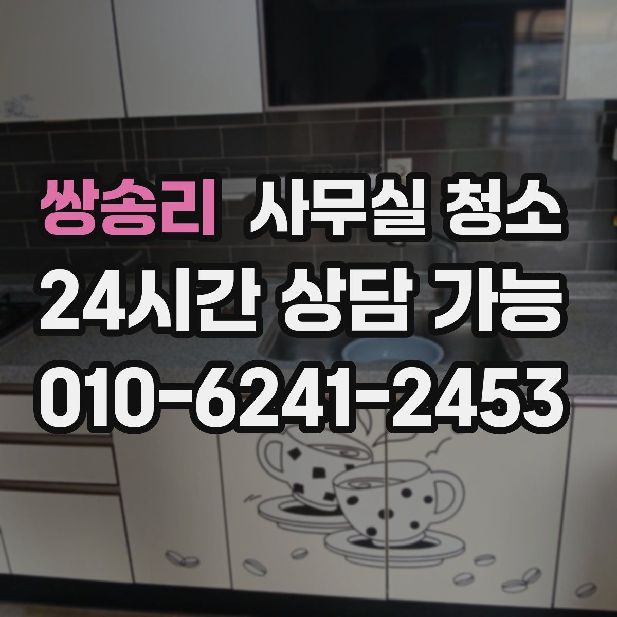 쌍송리 사무실 청소