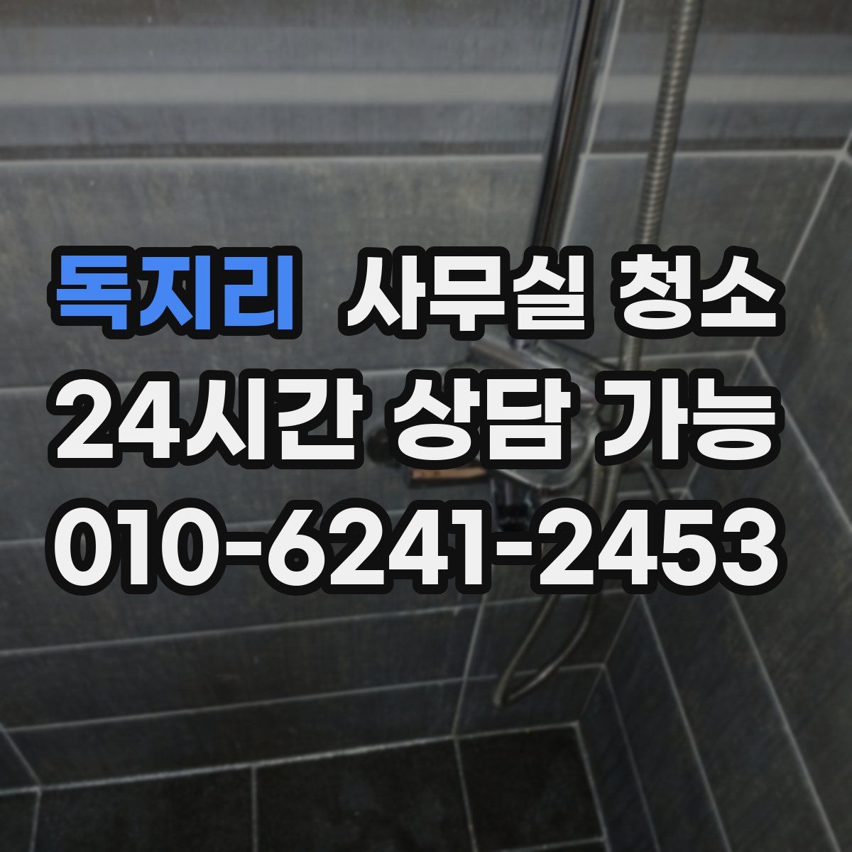 독지리 사무실 청소