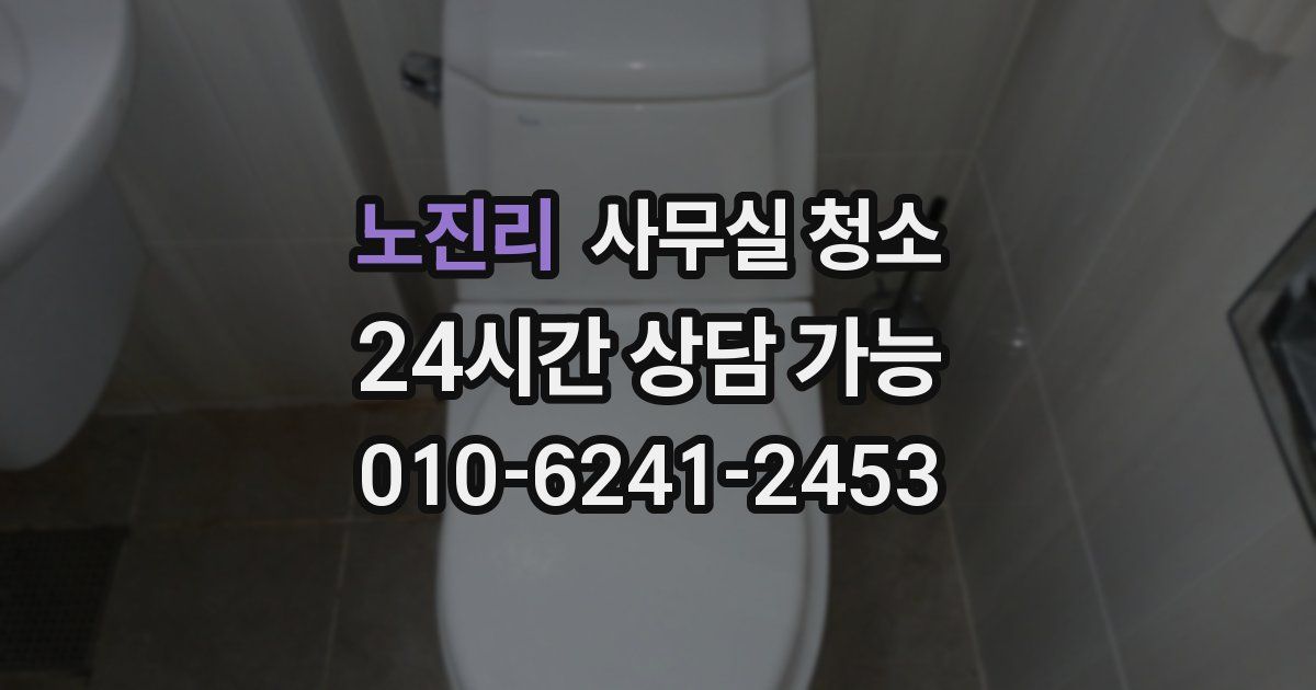 노진리 사무실 청소
