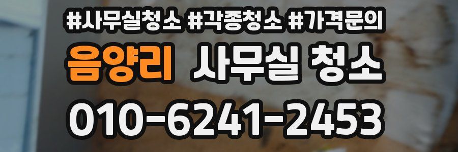 음양리 사무실 청소