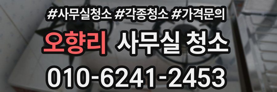 오향리 사무실 청소