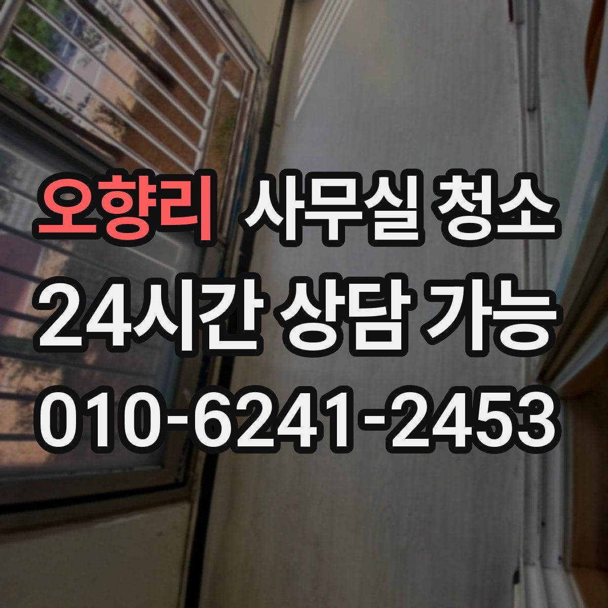 오향리 사무실 청소