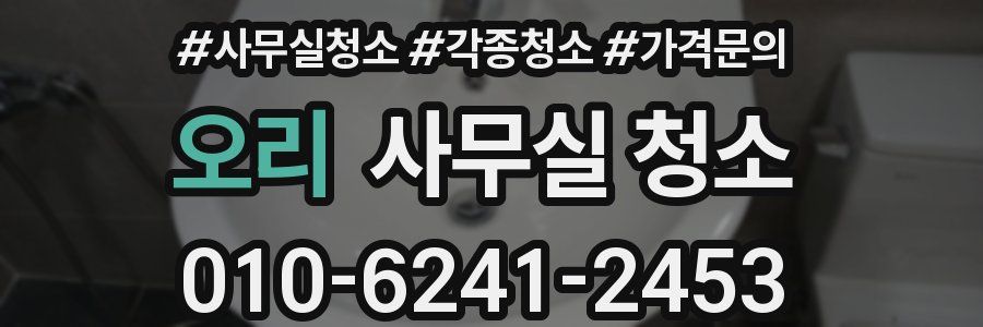 오리 사무실 청소