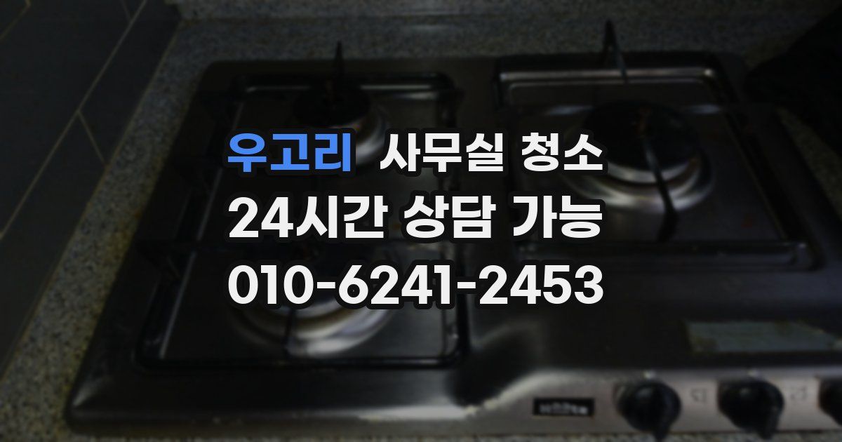 우고리 사무실 청소