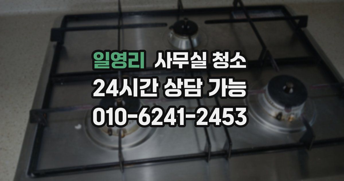일영리 사무실 청소