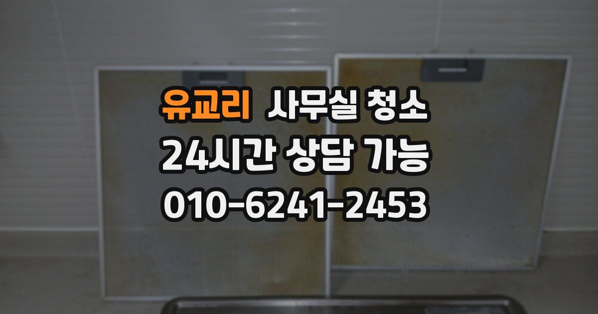 유교리 사무실 청소