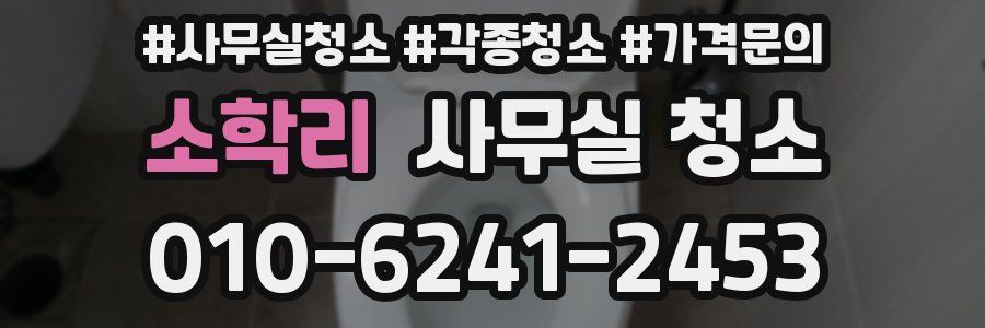 소학리 사무실 청소