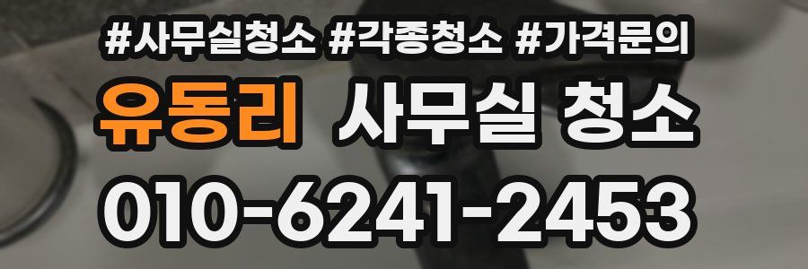 유동리 사무실 청소