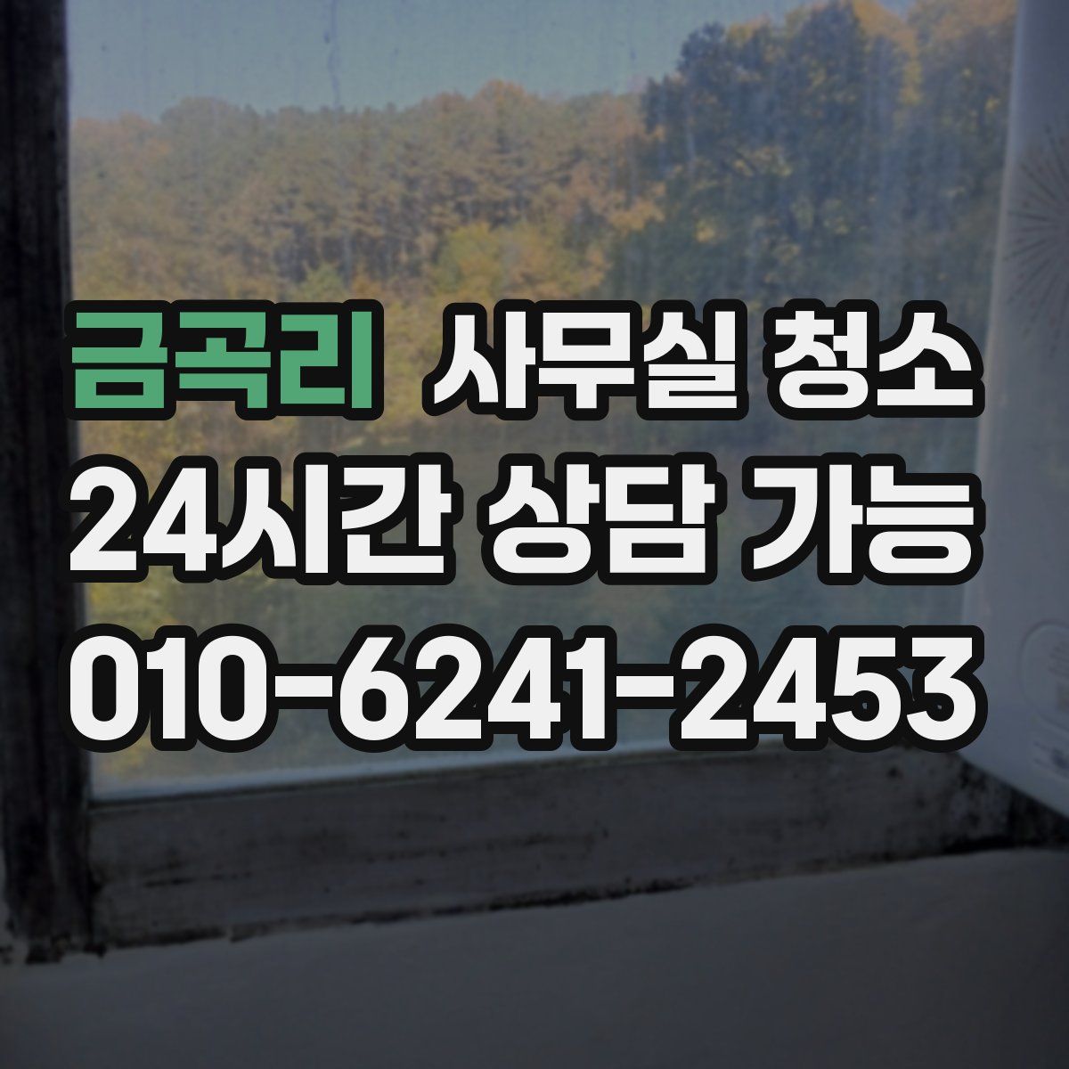 금곡리 사무실 청소