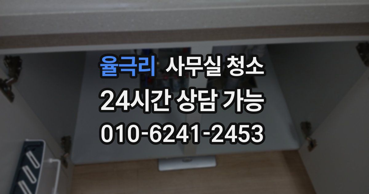율극리 사무실 청소
