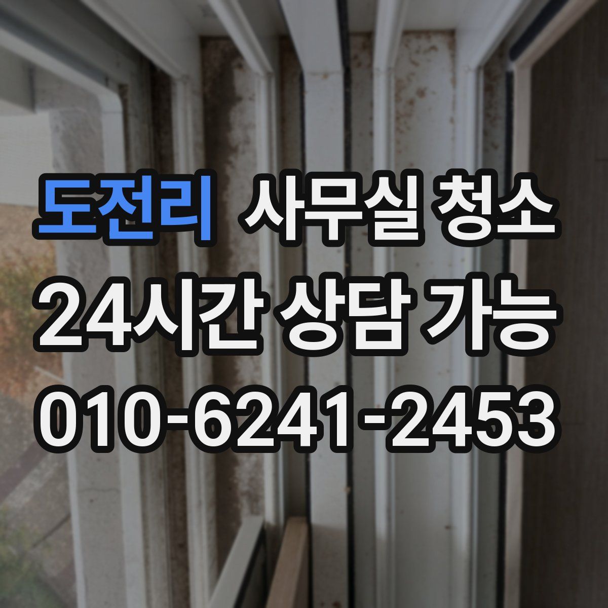 도전리 사무실 청소