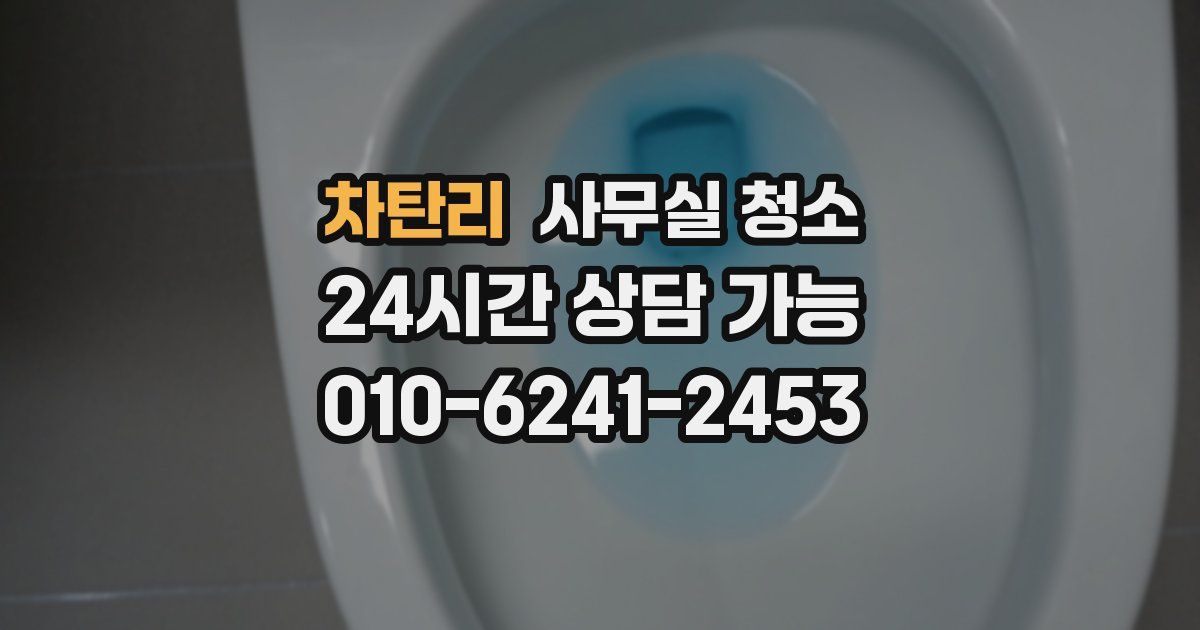 차탄리 사무실 청소