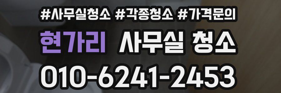 현가리 사무실 청소
