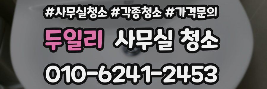 두일리 사무실 청소