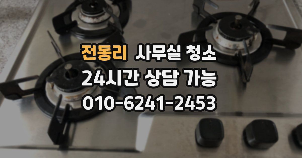 전동리 사무실 청소