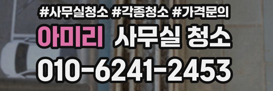 아미리 사무실 청소