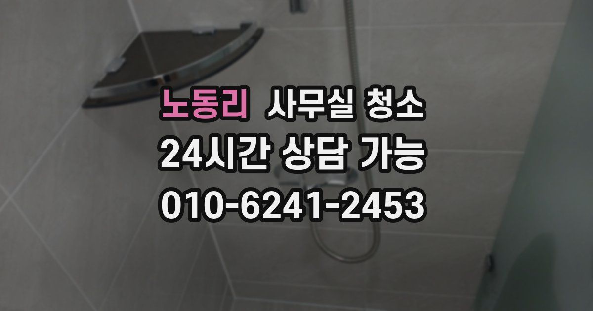 노동리 사무실 청소