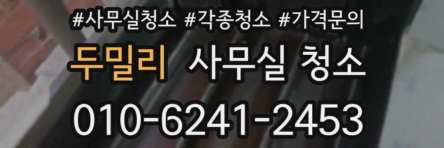 두밀리 사무실 청소