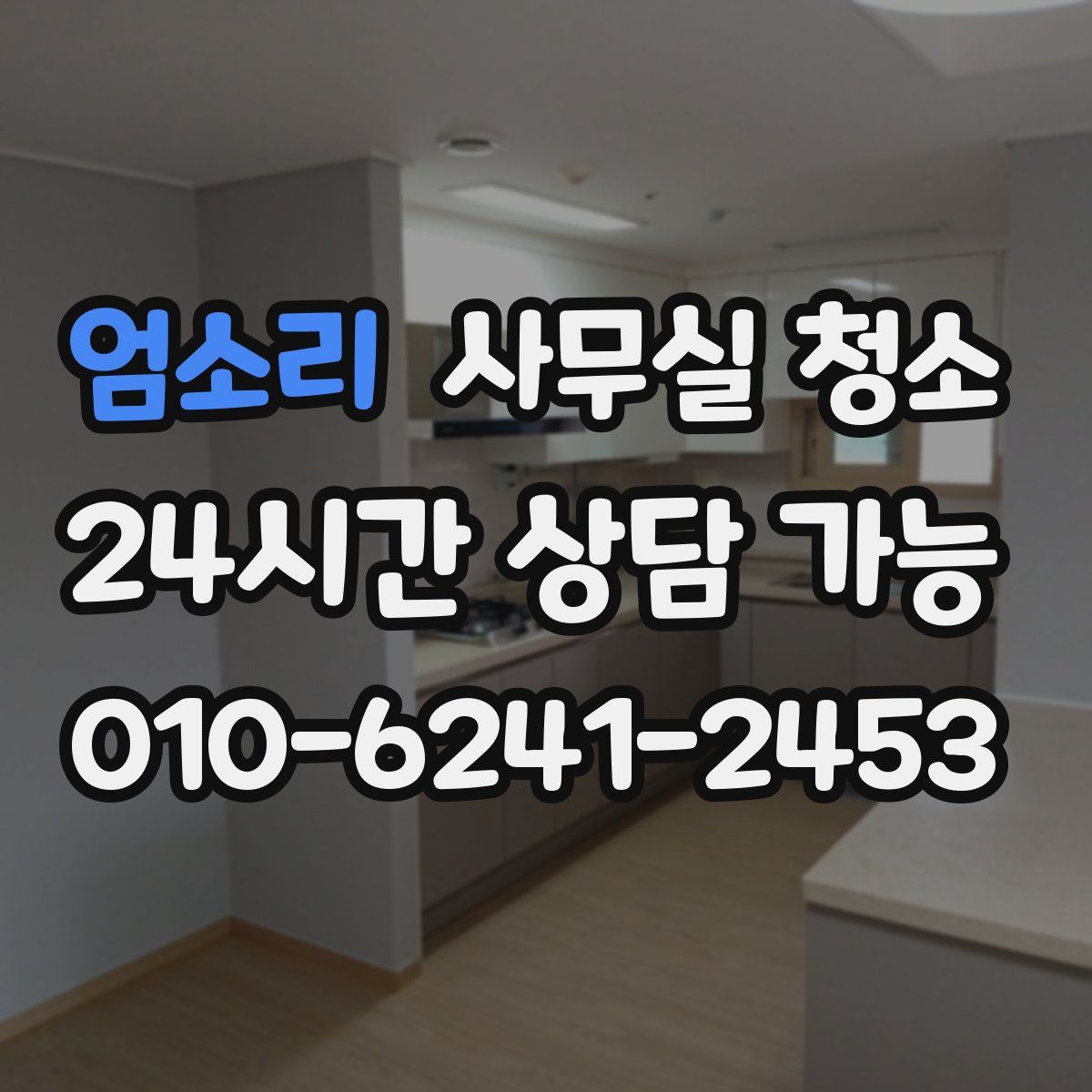 엄소리 사무실 청소