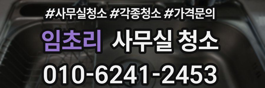 임초리 사무실 청소