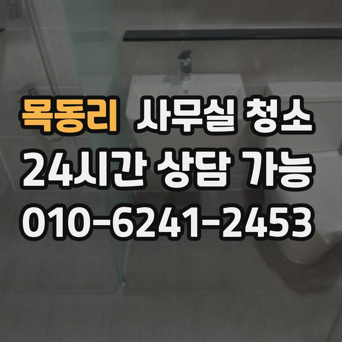 목동리 사무실 청소