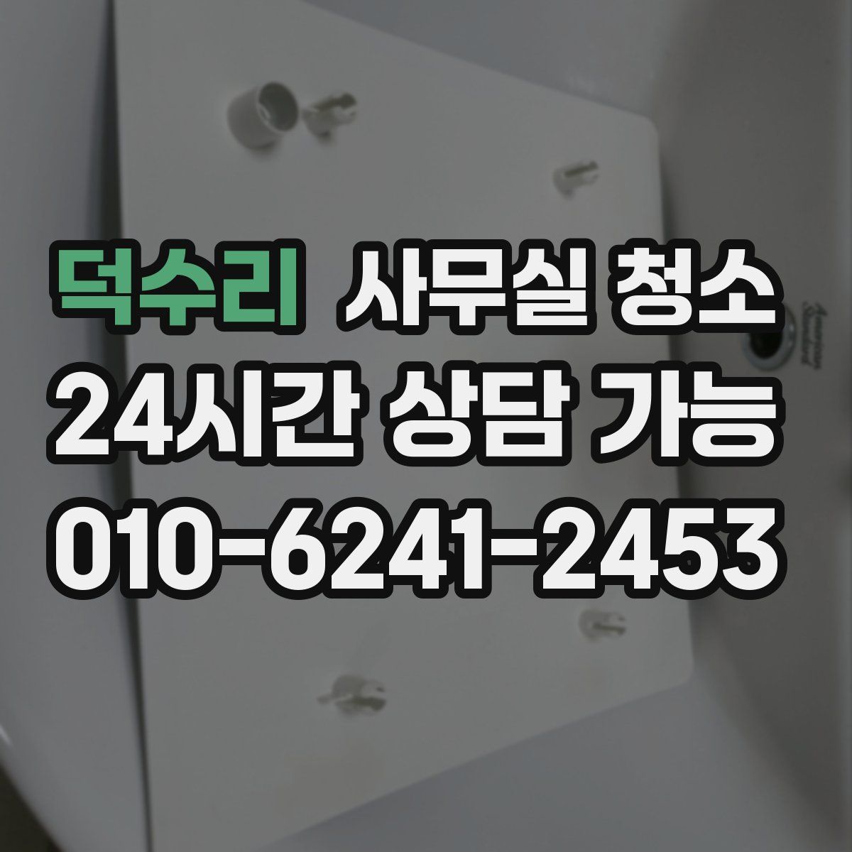 덕수리 사무실 청소