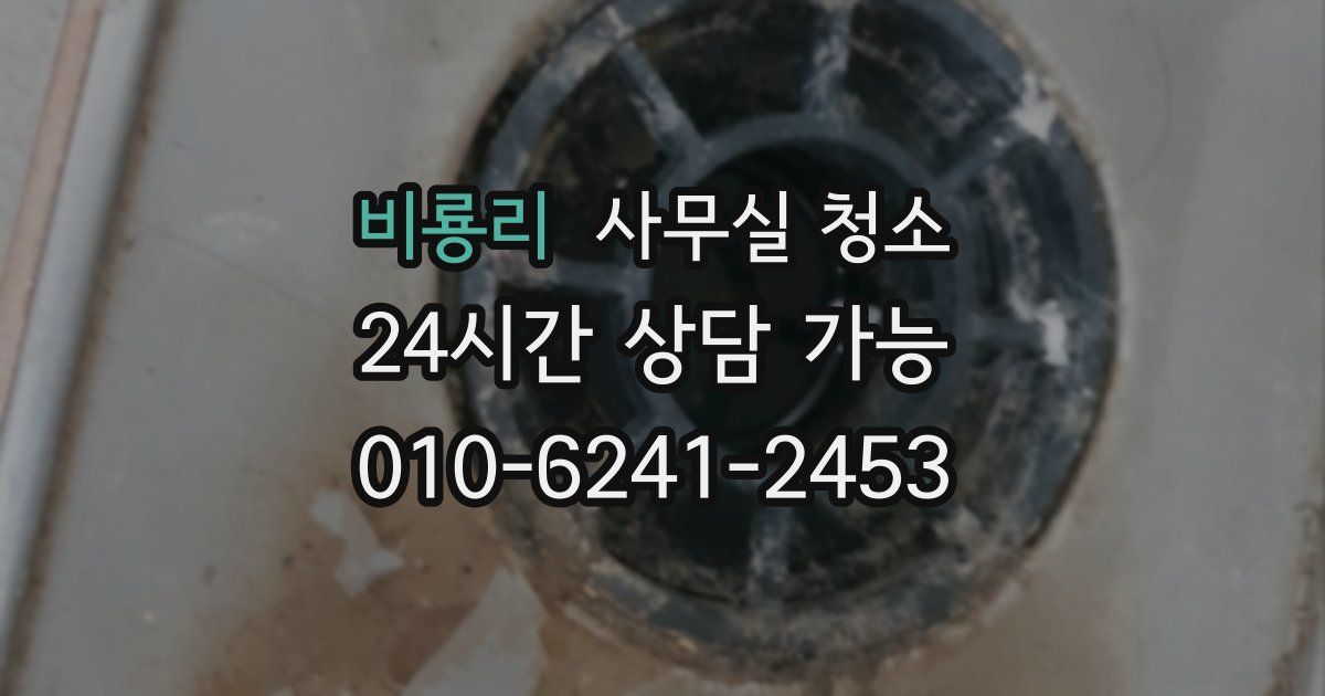 비룡리 사무실 청소