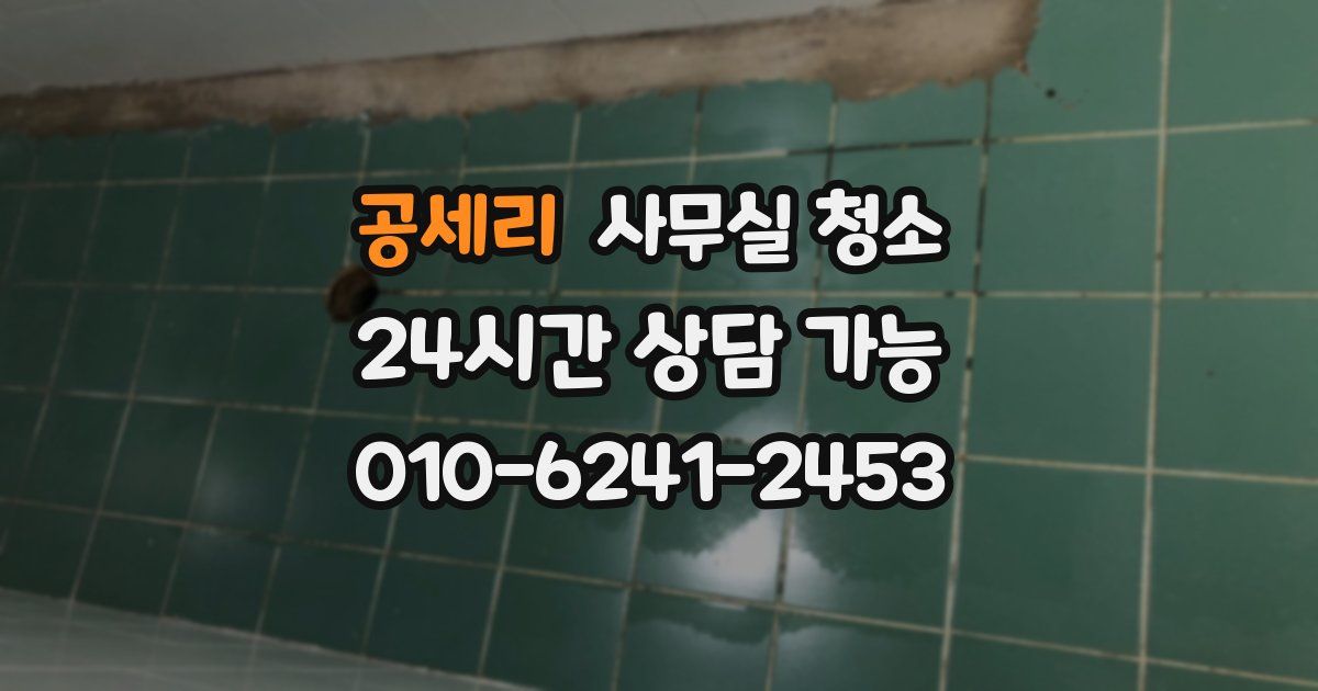 공세리 사무실 청소