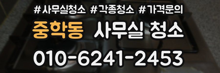 중학동 사무실 청소