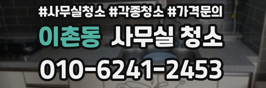 이촌동 사무실 청소
