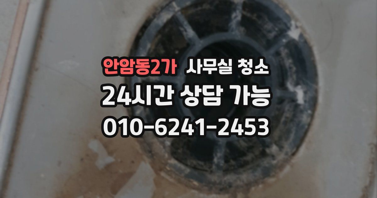 안암동2가 사무실 청소