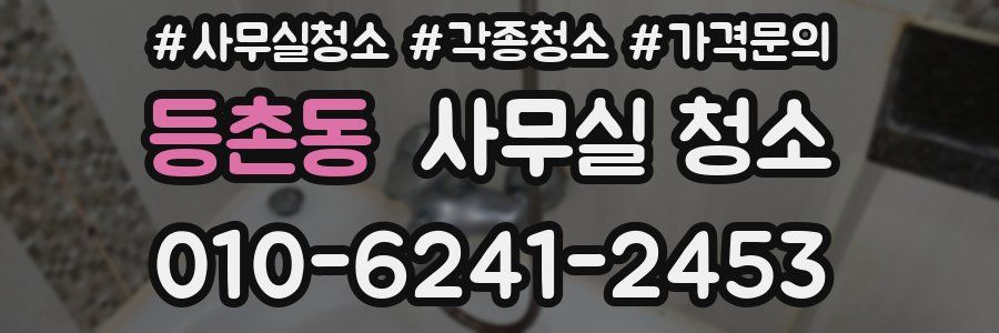 등촌동 사무실 청소