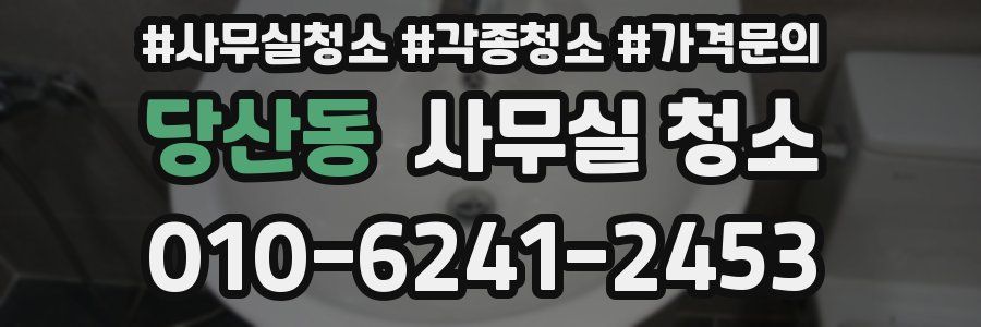 당산동 사무실 청소