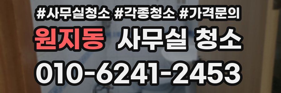 원지동 사무실 청소