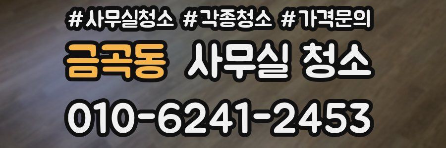 금곡동 사무실 청소