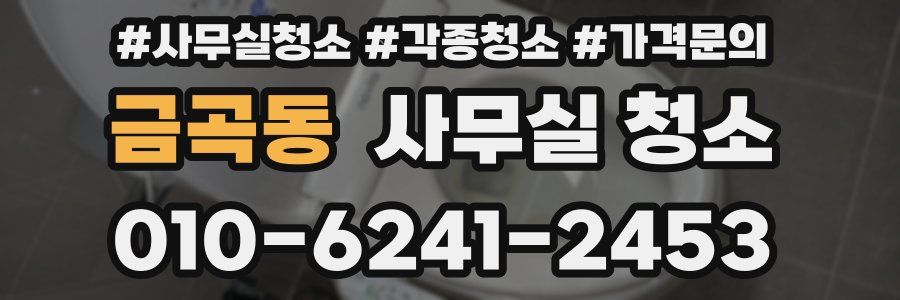 금곡동 사무실 청소