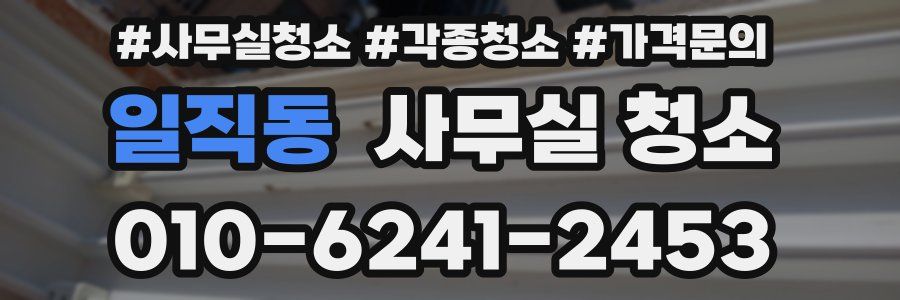 일직동 사무실 청소