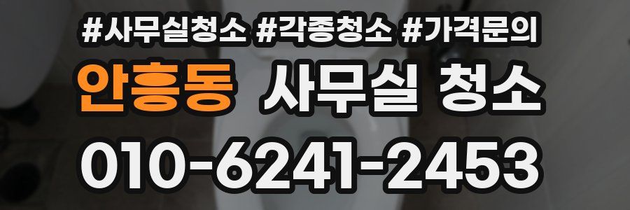 안흥동 사무실 청소