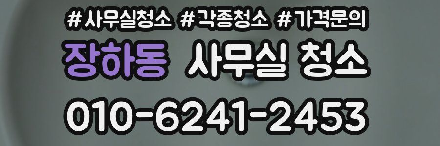 장하동 사무실 청소