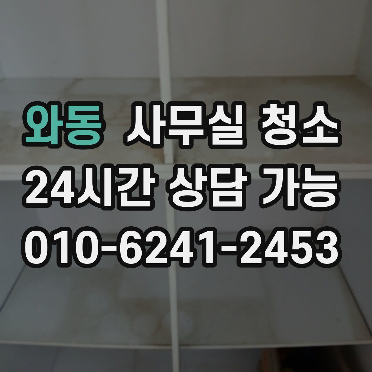 와동 사무실 청소