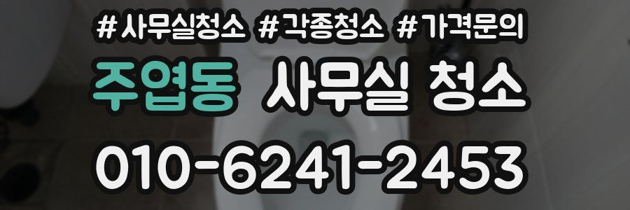 주엽동 사무실 청소