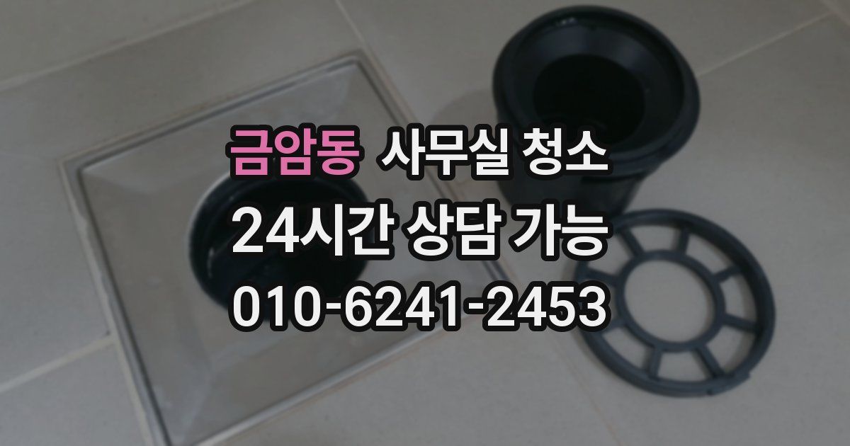 금암동 사무실 청소