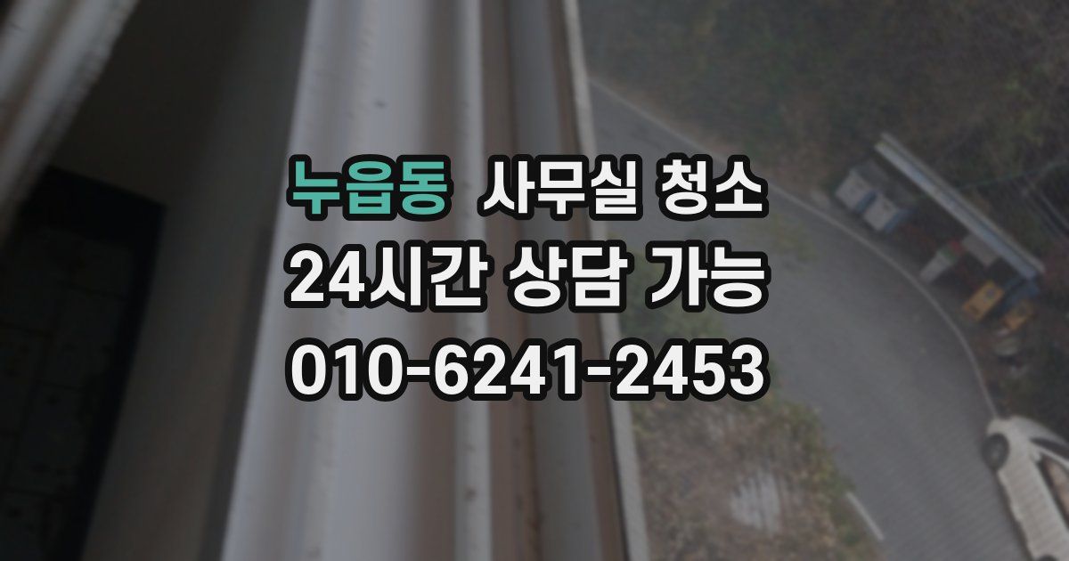 누읍동 사무실 청소