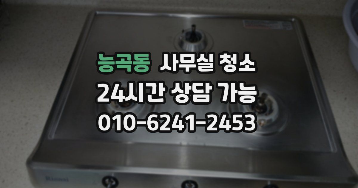 능곡동 사무실 청소