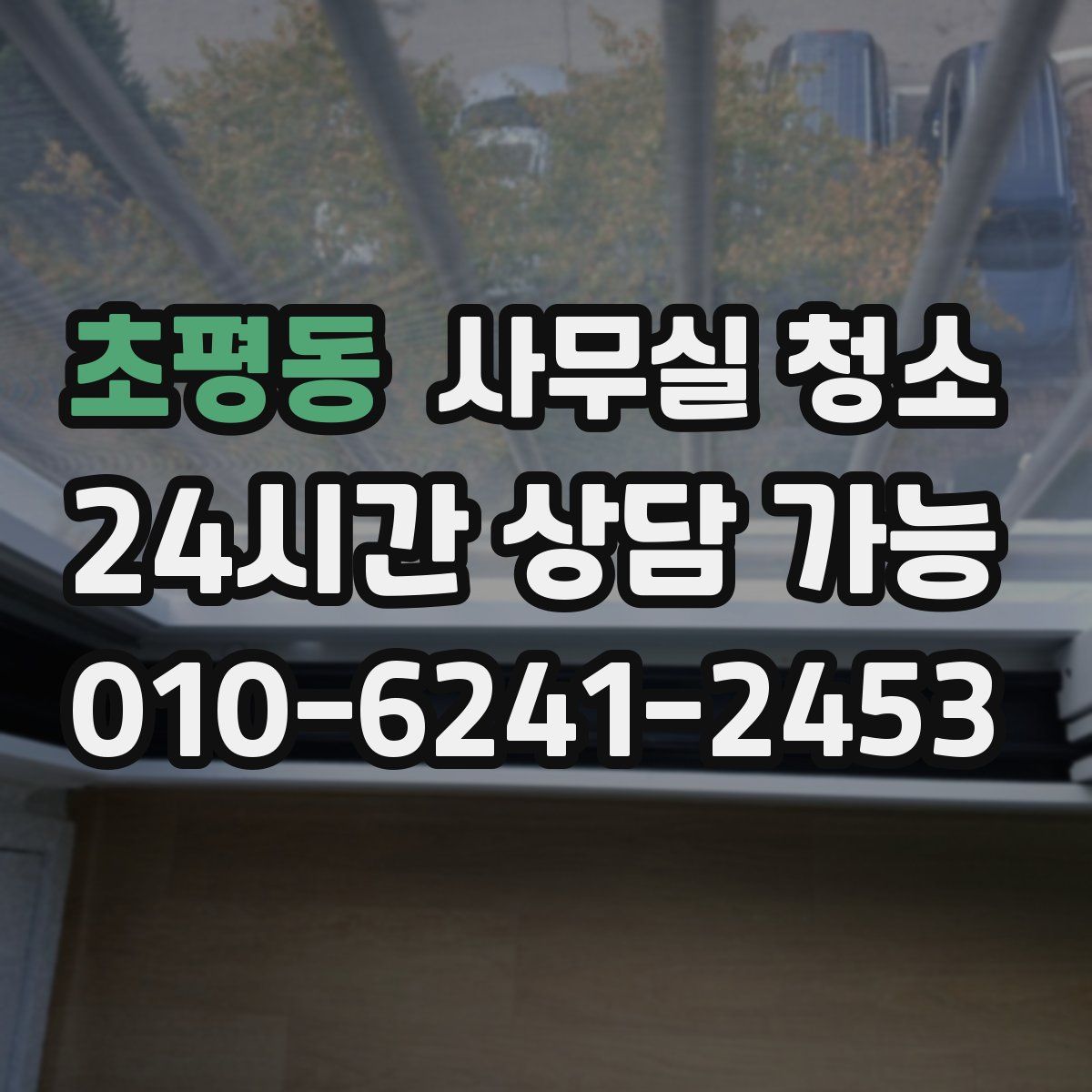 초평동 사무실 청소