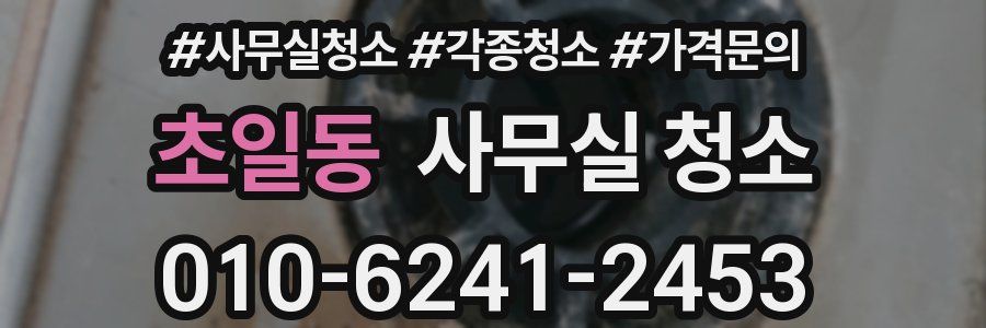 초일동 사무실 청소