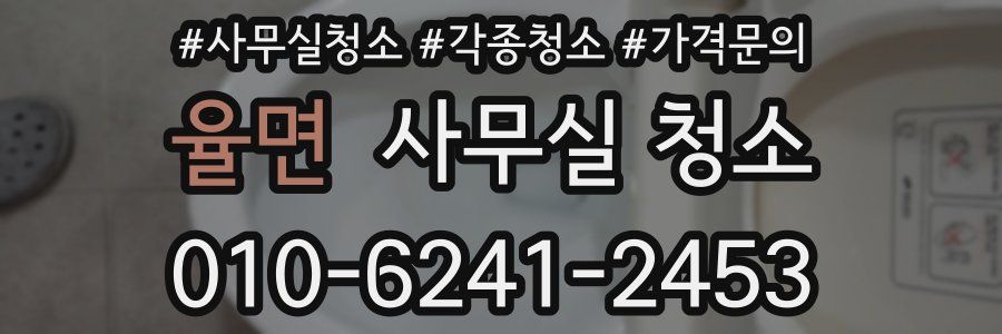 율면 사무실 청소