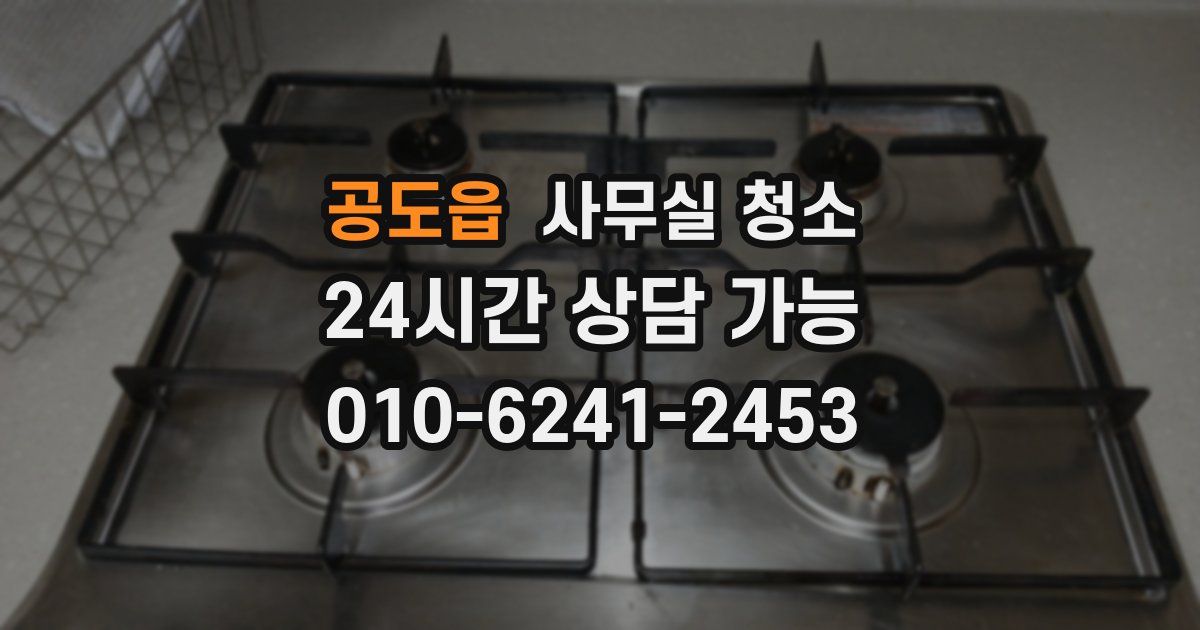공도읍 사무실 청소